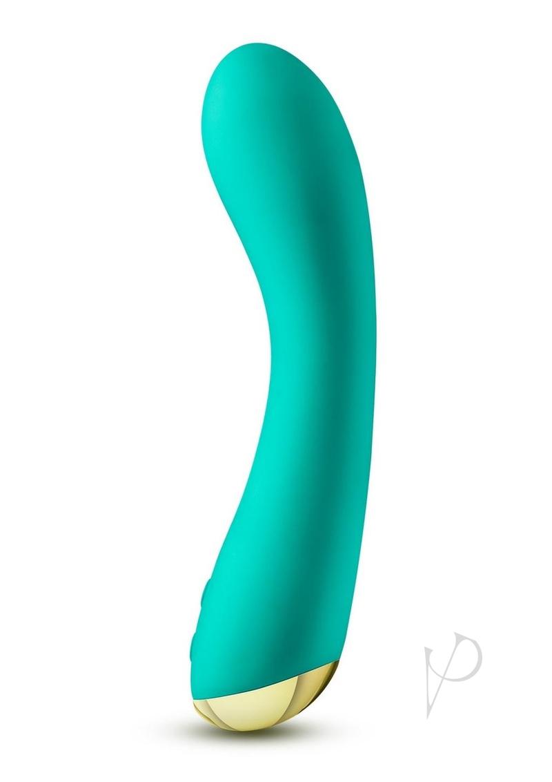 Aria Luscious AF Silicone Vibrator - Teal