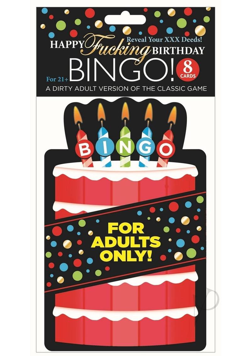 Dirty F'n Blowout Bingo Game