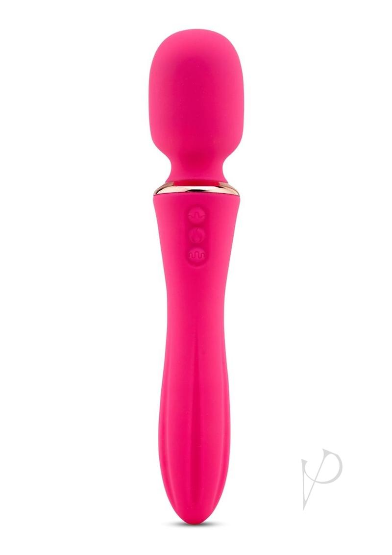 Nu Sensuelle Mika Nubii Rechargeable Silicone Mini Wand - Pink