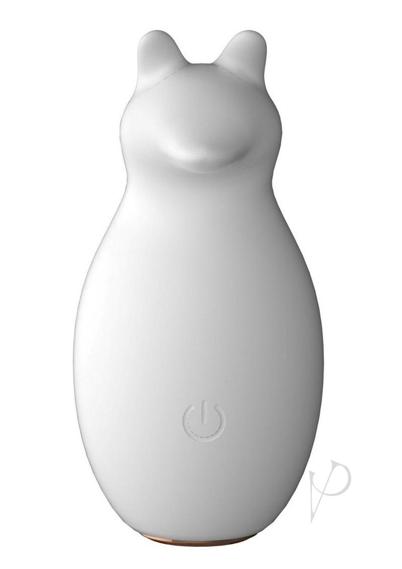 ME YOU US Wild Pleasure Nose Rechargeable Silicone Stimulator - White