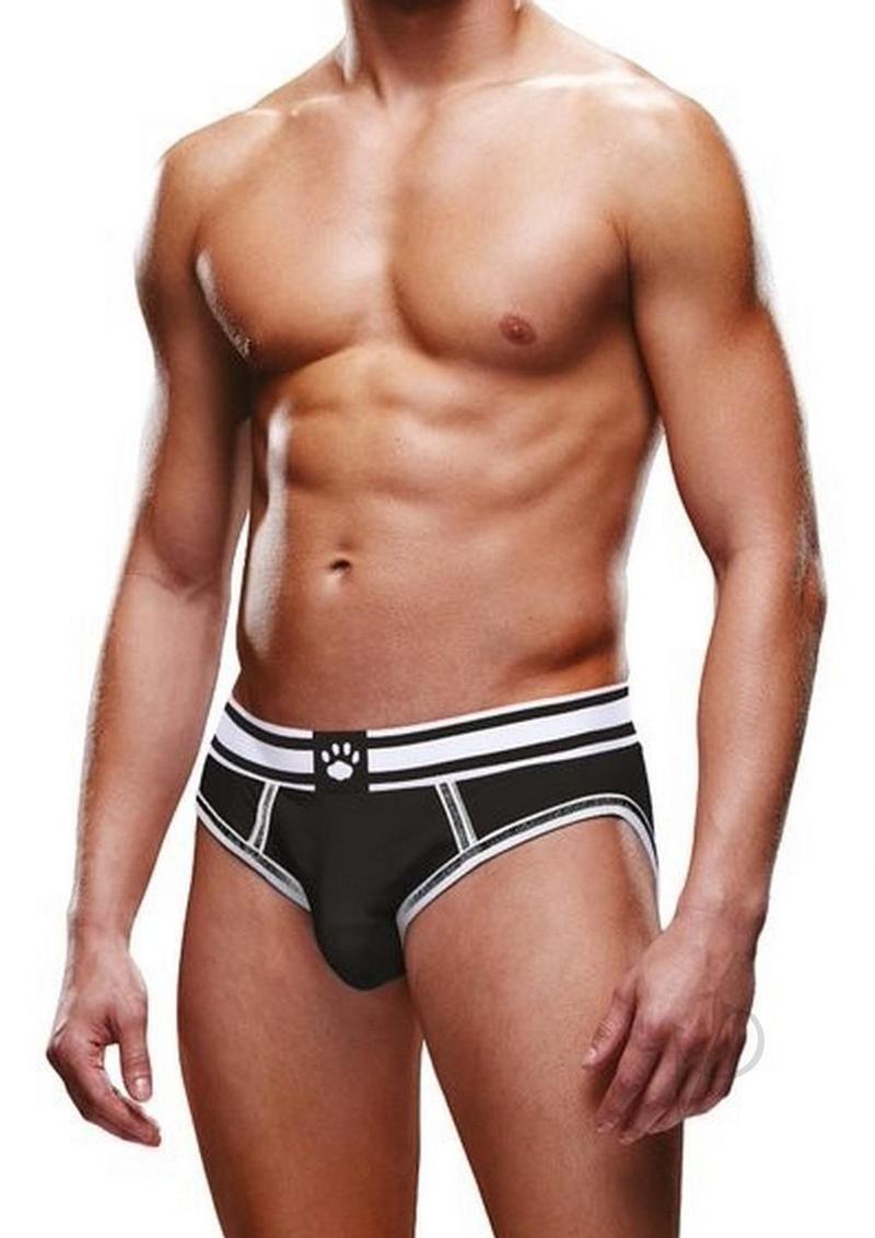 Prowler Black/White Open Brief - XXL