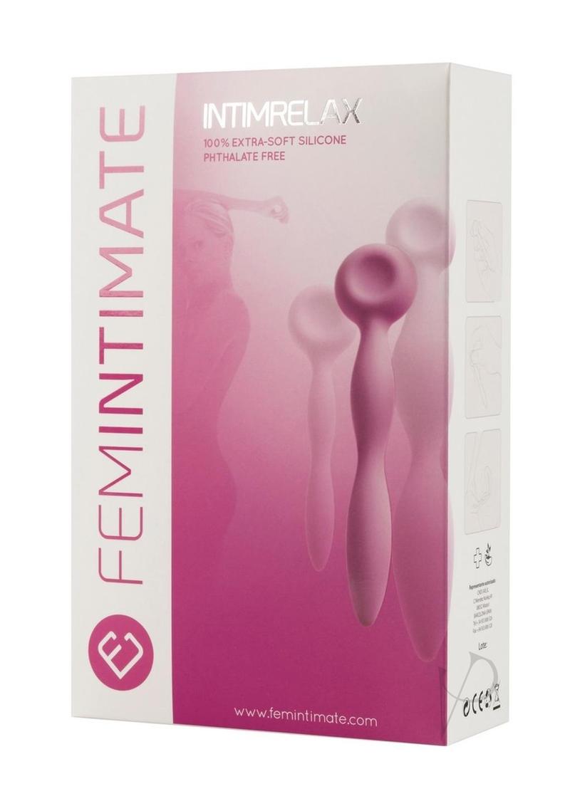 Femintimate Intimrelax Silicone Vaginal Dilators (3 Piece) - Pink