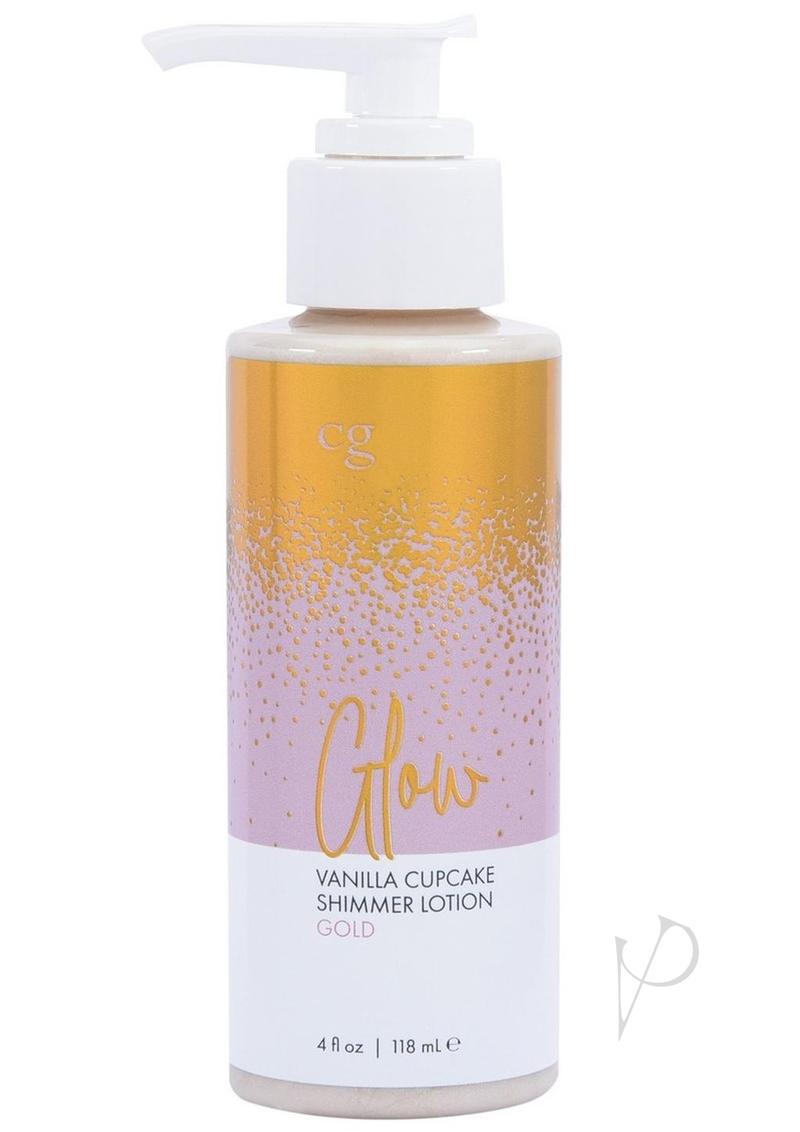 CG Glow Vanilla Cupcake Fragranced Shimmer Lotion - Gold
