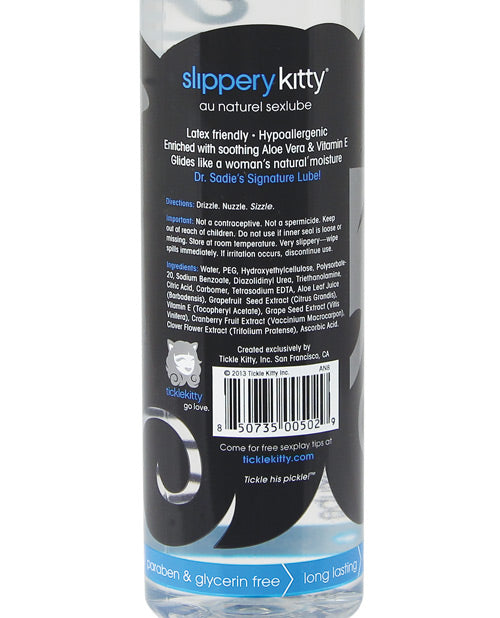 Slippery Kitty Au Natural Water Based Lubricant 8oz