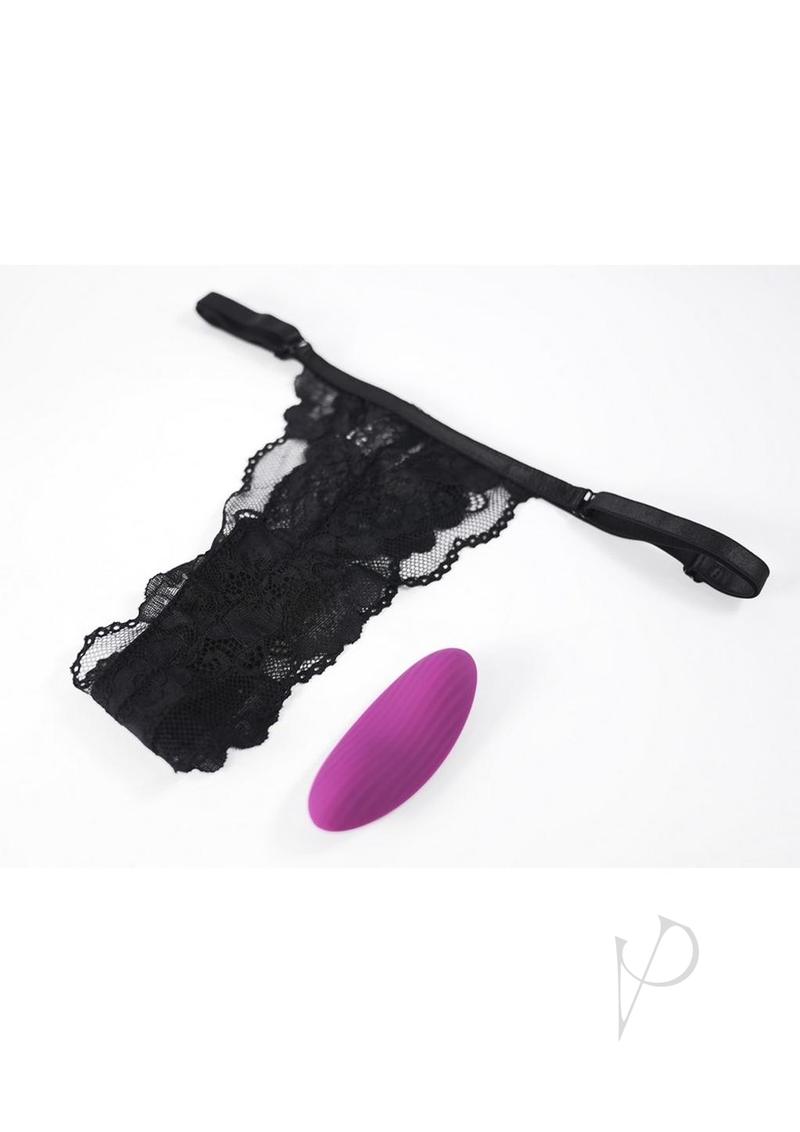 Svakom Edeny Interactive Silicone Panty Vibe - Violet