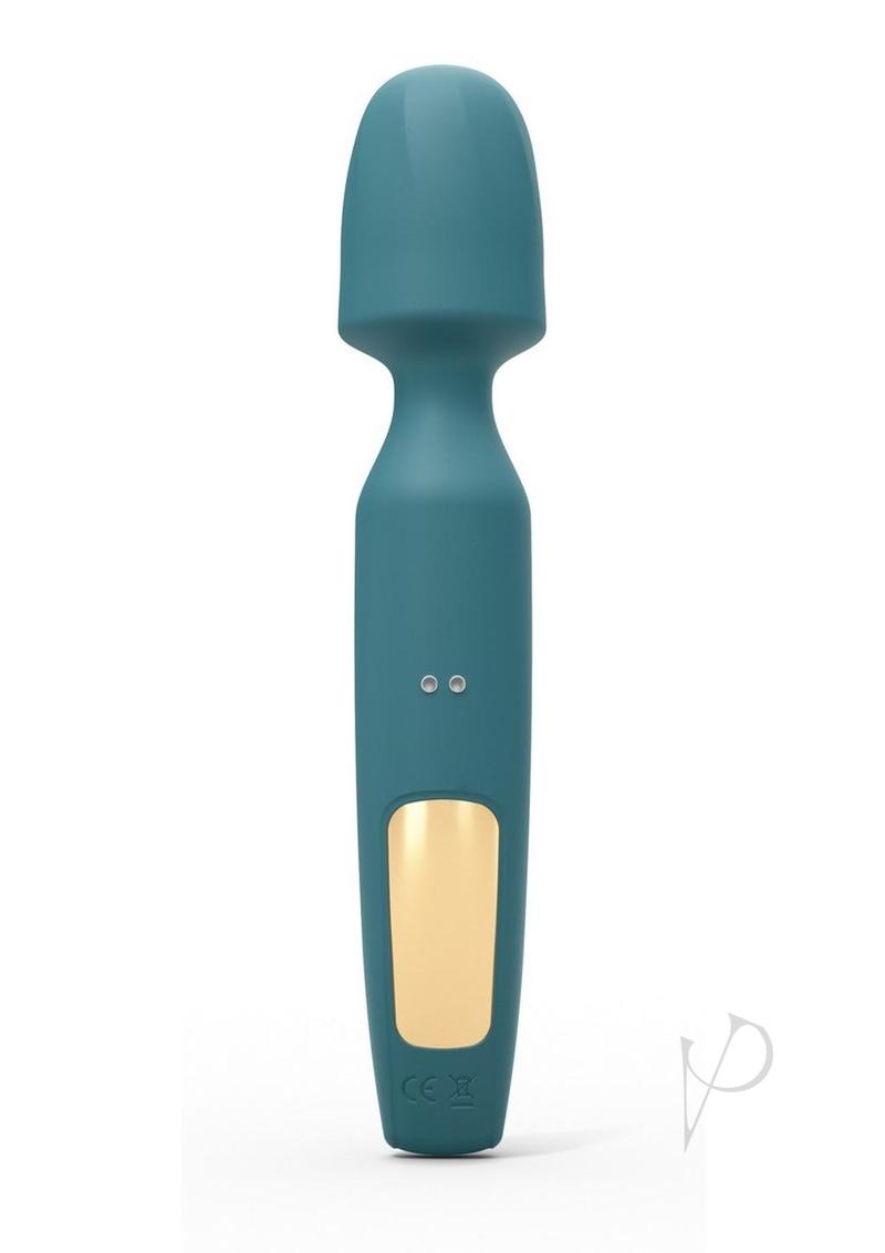 R-evolution Rechargeable Silicone Rabbit Vibrator - Teal Me
