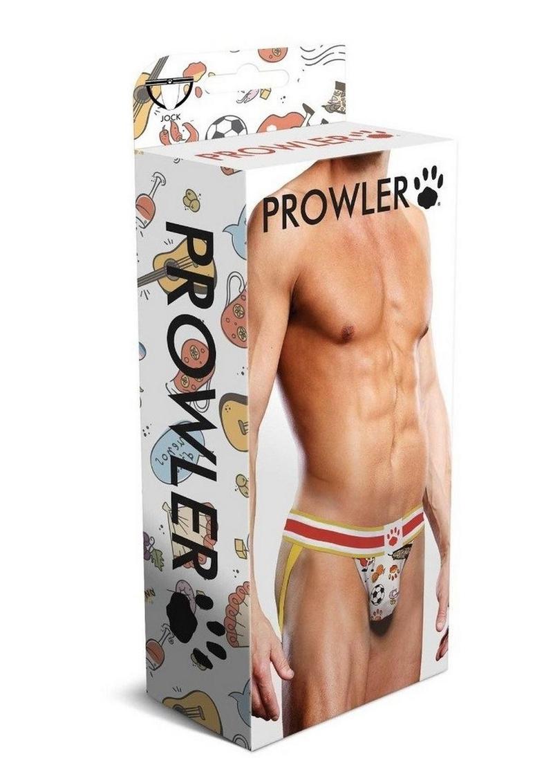 Prowler Barcelona Jock - Small - White/Multicolor