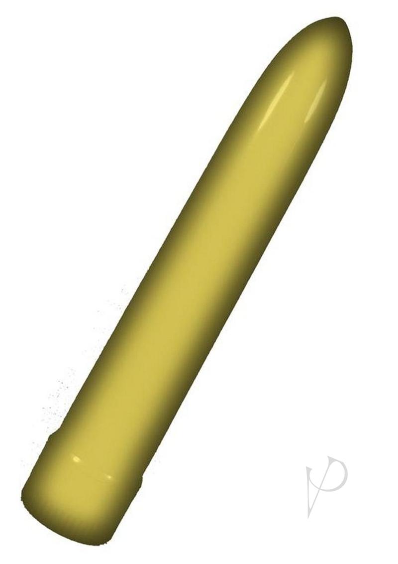 Lady`s Mood Plastic Vibrator - Yellow