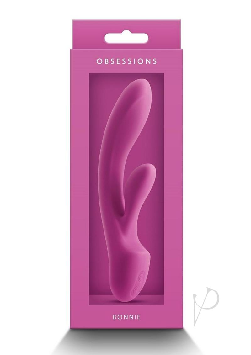 Obsessions Bonnie Rechargeable Silicone Rabbit Vibrator - Magenta
