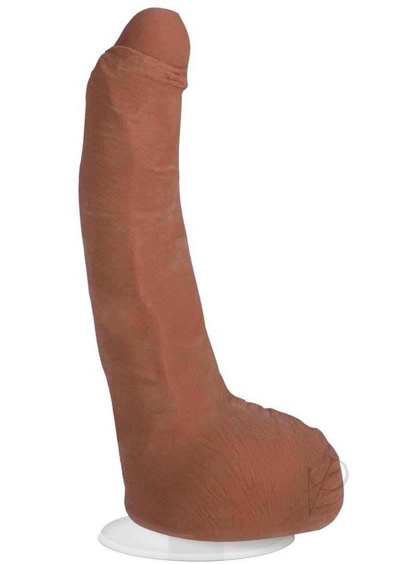 Signature Cocks Leo Vice Dildo 7.5in - Caramel
