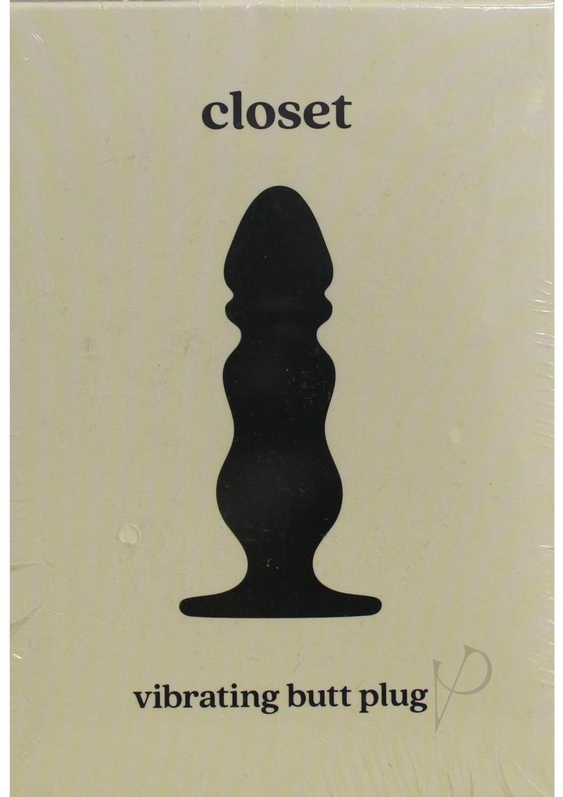 Closet Vibrating Butt Plug