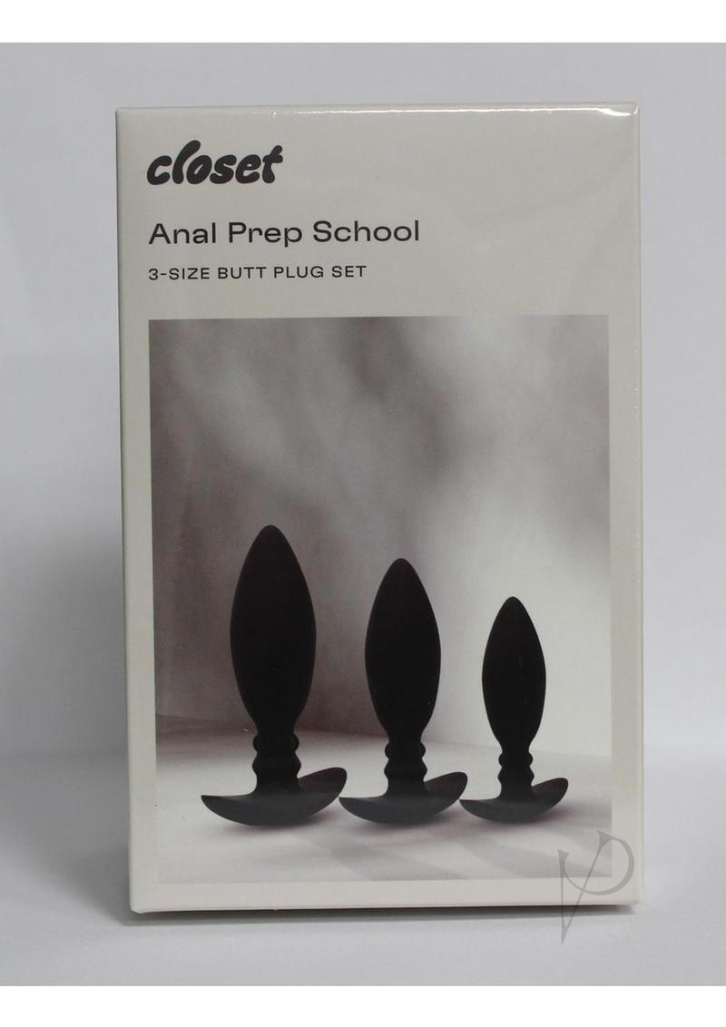 Anal Prep School Butt Plug Set