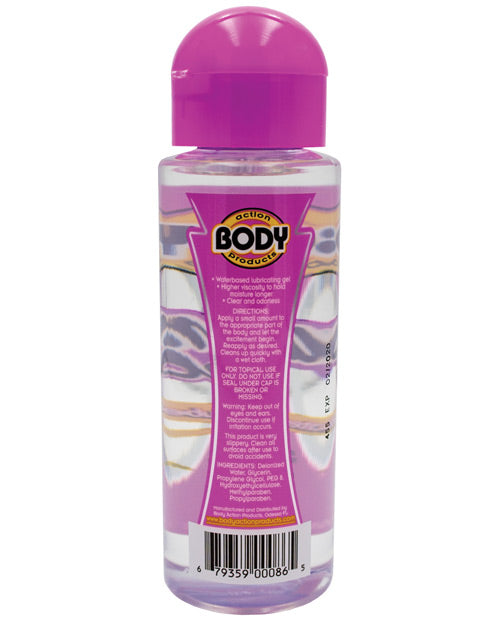 Body Action Supreme Gel Water Based Lubricant 4.8 oz