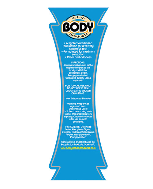 Body Action Ultra Glide Water Based Lubricant 4.4 oz