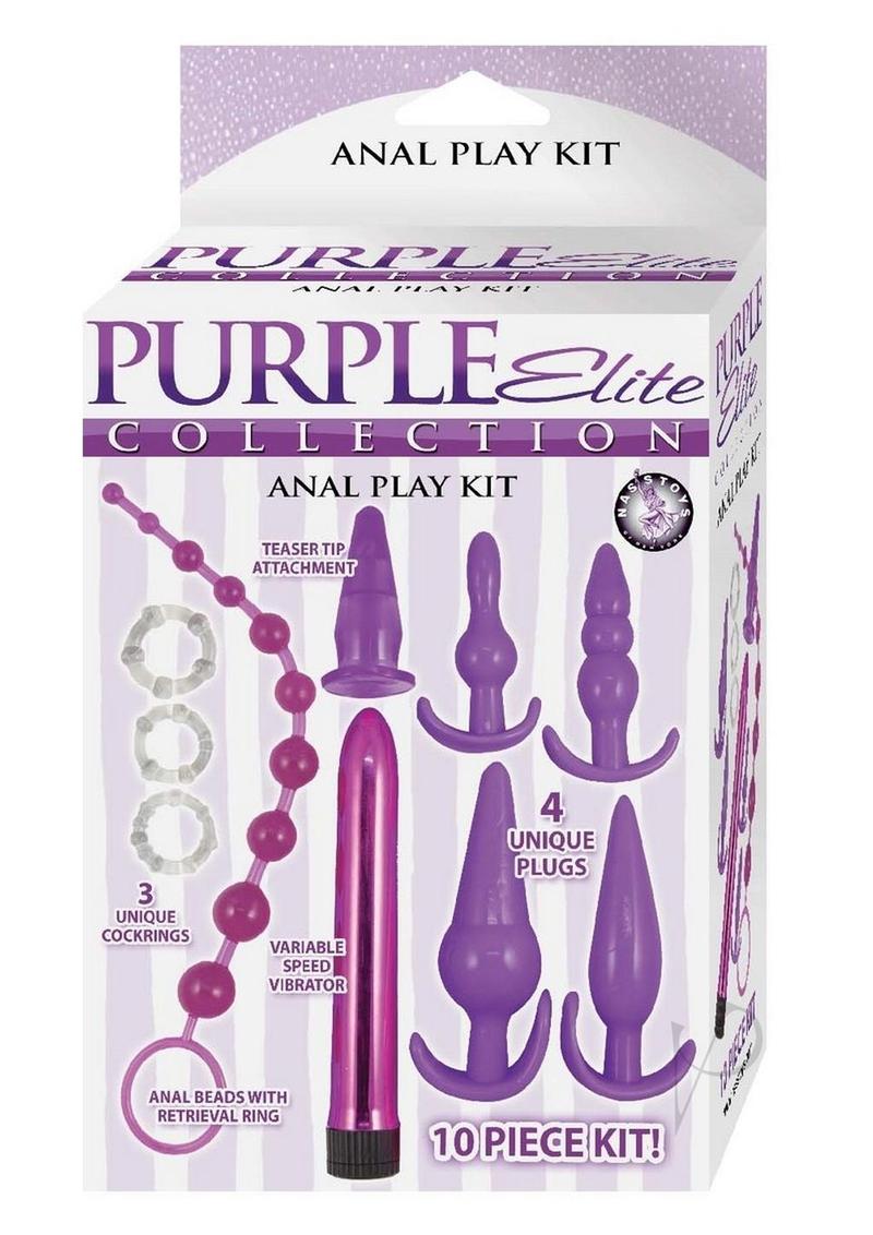 Purple Elite Collection Anal Play Kit