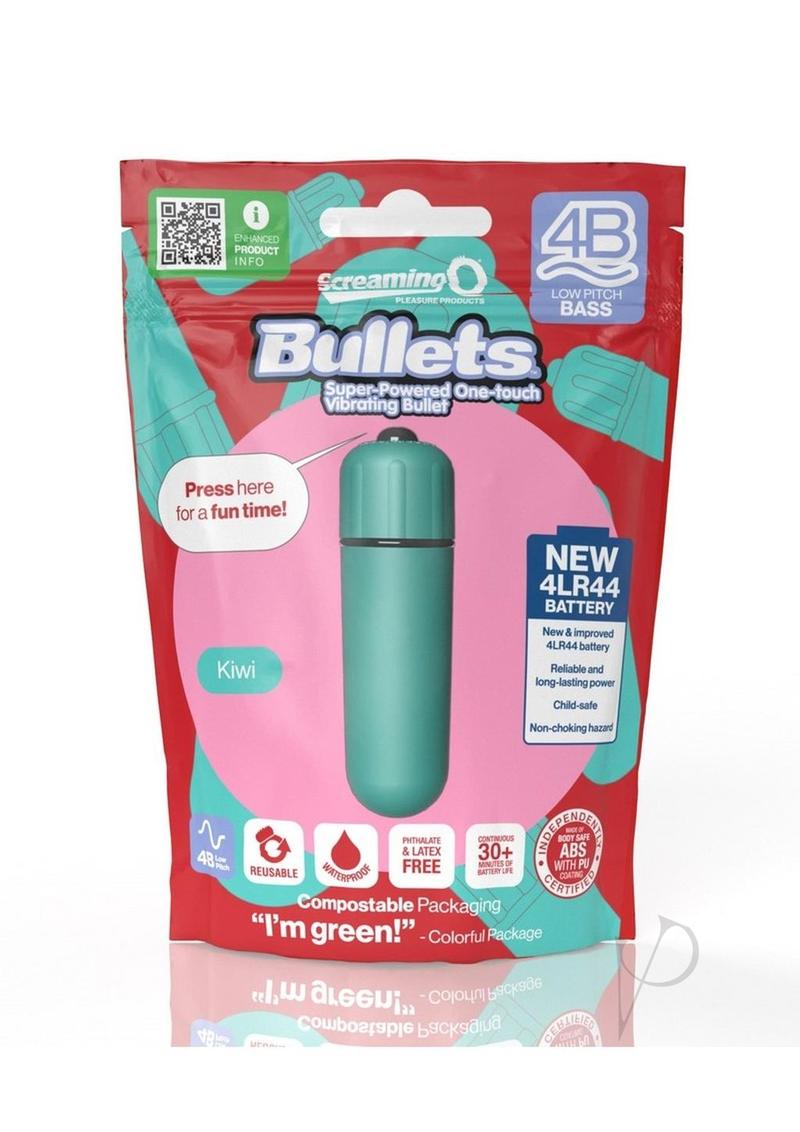 Screaming O 4B Bullet Vibrator - Kiwi