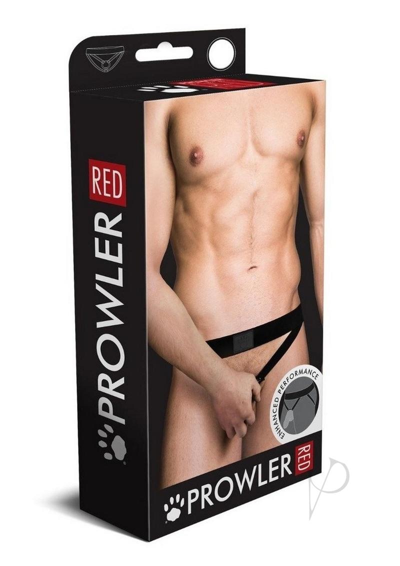Prowler RED Ass-Less Cock Ring - XXLarge - Black