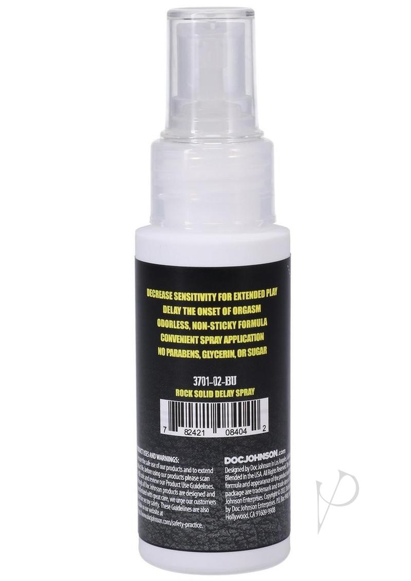 Rock Solid Delay Spray 2oz - Bulk