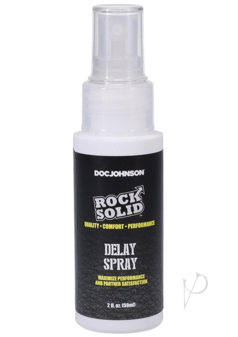 Rock Solid Delay Spray (boxed) 2oz