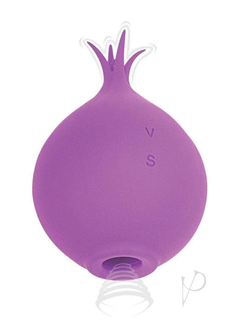 Princess Clit-Tastic Rechargeable Silicone Suction Tickler - Lavender