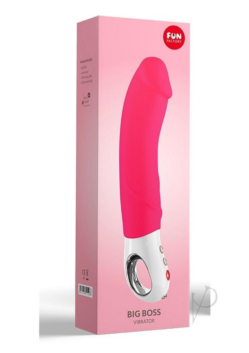Big Boss G5 Silicone Vibrator - Pink