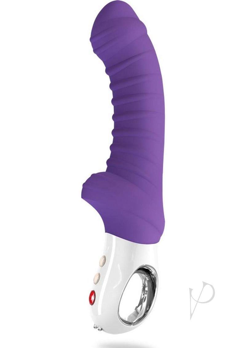 Tiger G5 Silicone Vibrator - Violet