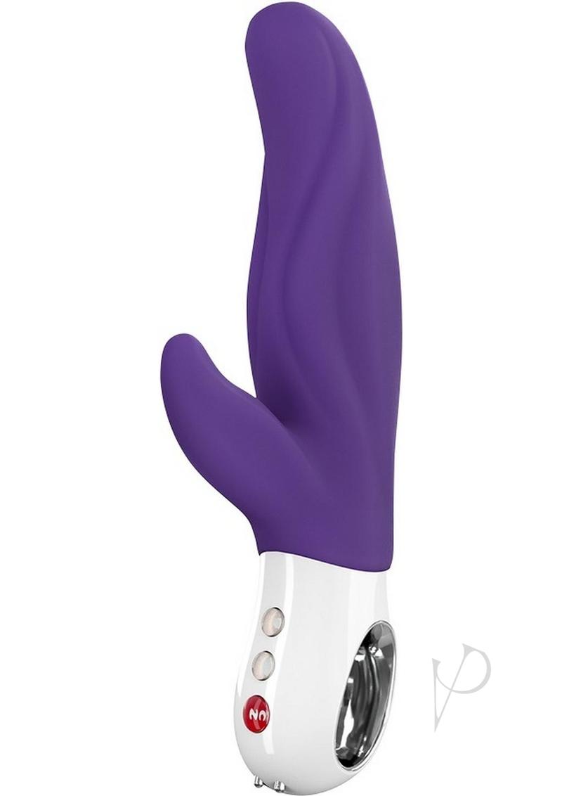 Lady Bi Silicone Dual Action Rabbit Vibrator - Violet