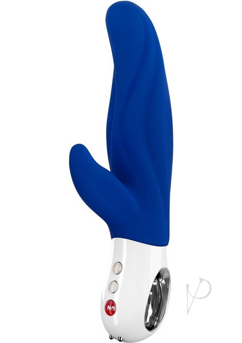 Lady Bi Silicone Dual Action Rabbit Vibrator - Ultramarine Blue