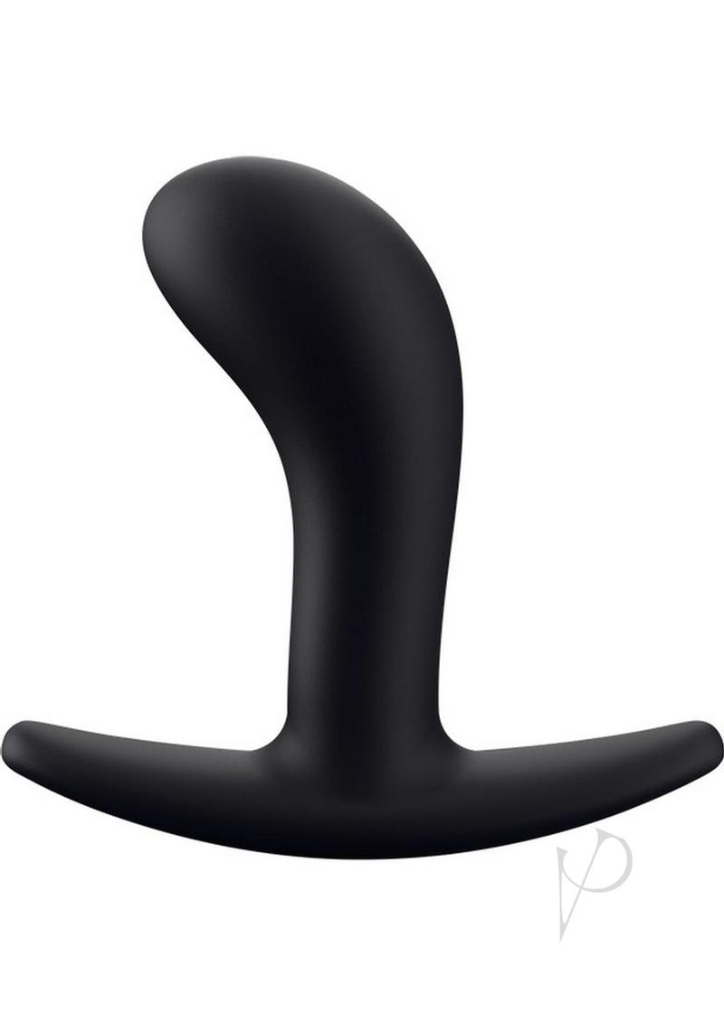 Bootie S Silicone Anal Plug - Small - Black