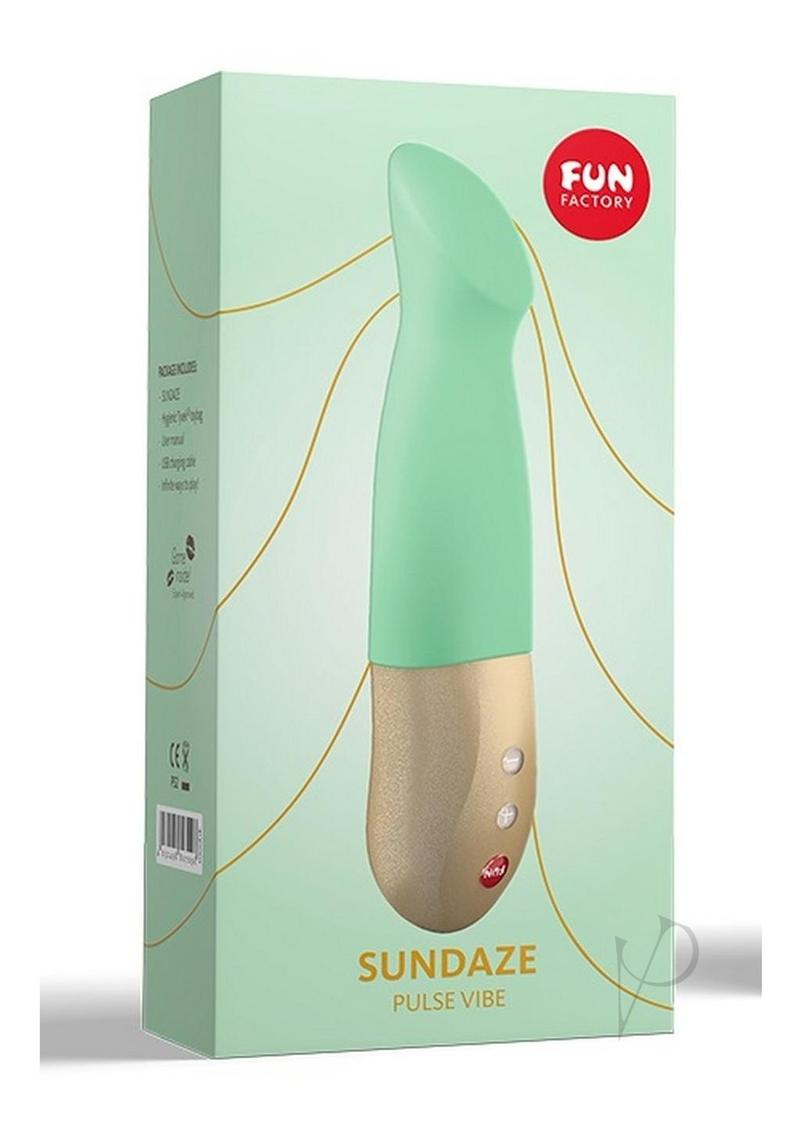 Sundaze Silicone Pulse Vibe - Pistachio Green