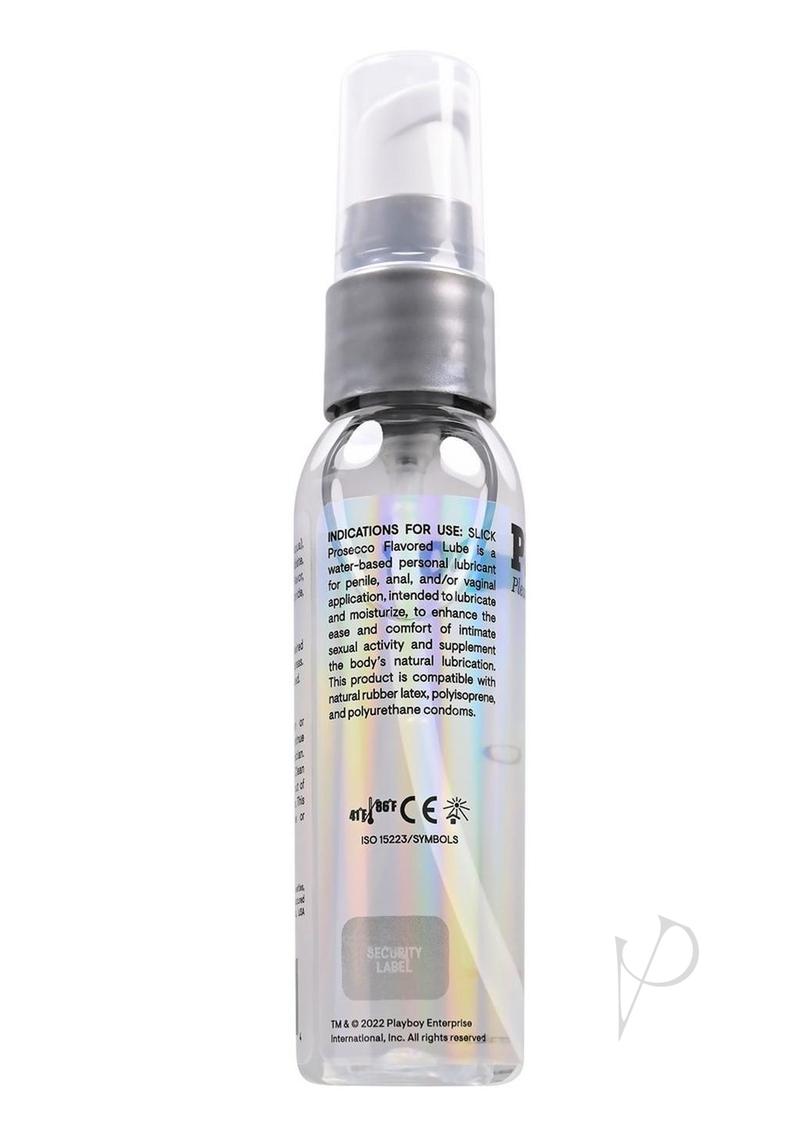 Playboy Slick Prosecco Water Based Lubricant 2oz