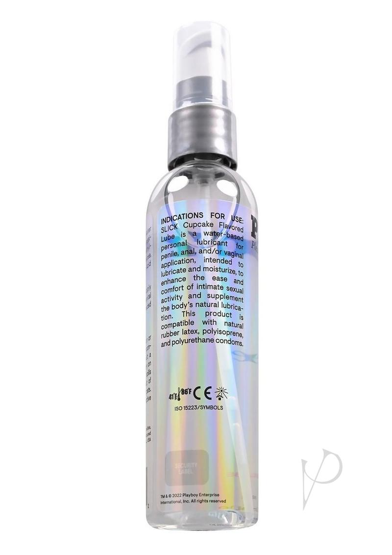 Playboy Slick Cupcake Water Based Lubricant 4oz
