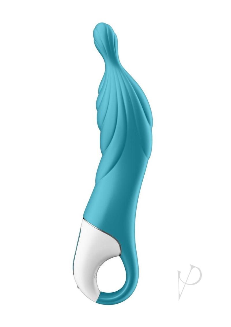 Satisfyer A-Mazing 2 Silicone Vibrator - Turquoise