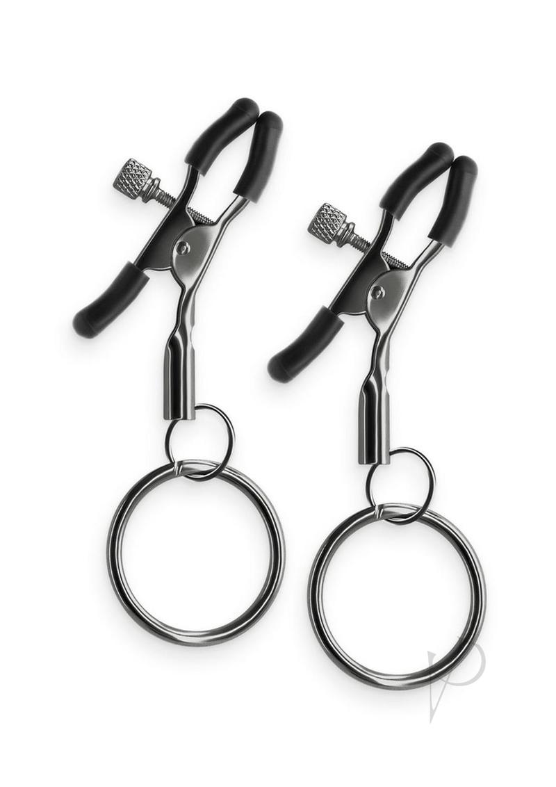 Bound Nipple Clamps C2 - Gunmetal Gray