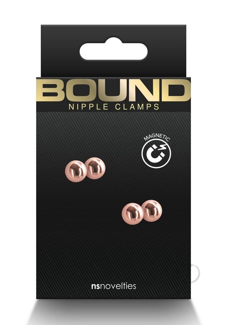 Bound Nipple Clamps M1 - Rose Gold