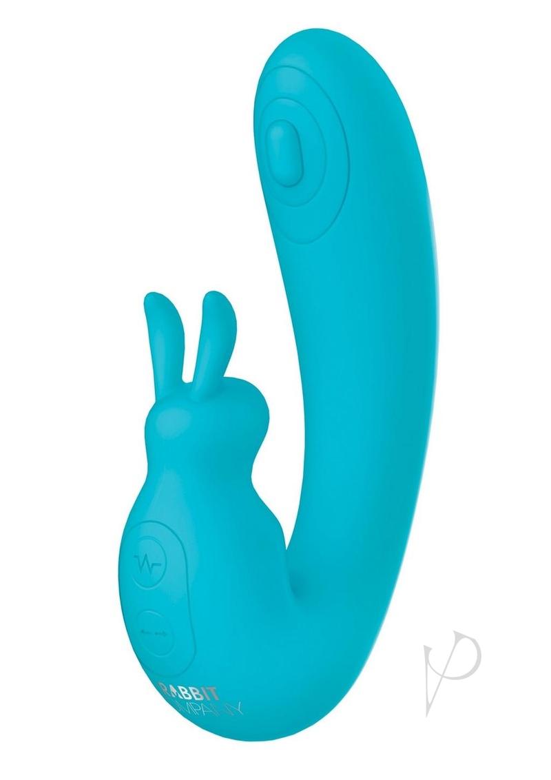 The Rabbit Company The Internal Rabbit Rechargeable Silicone Vibrator - Blue