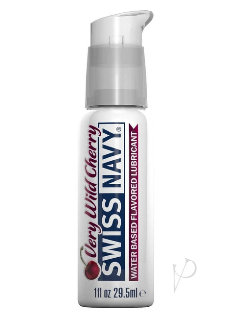 Swiss Navy Flavored Lubricant 1oz/30ml -Very Wild Cherry