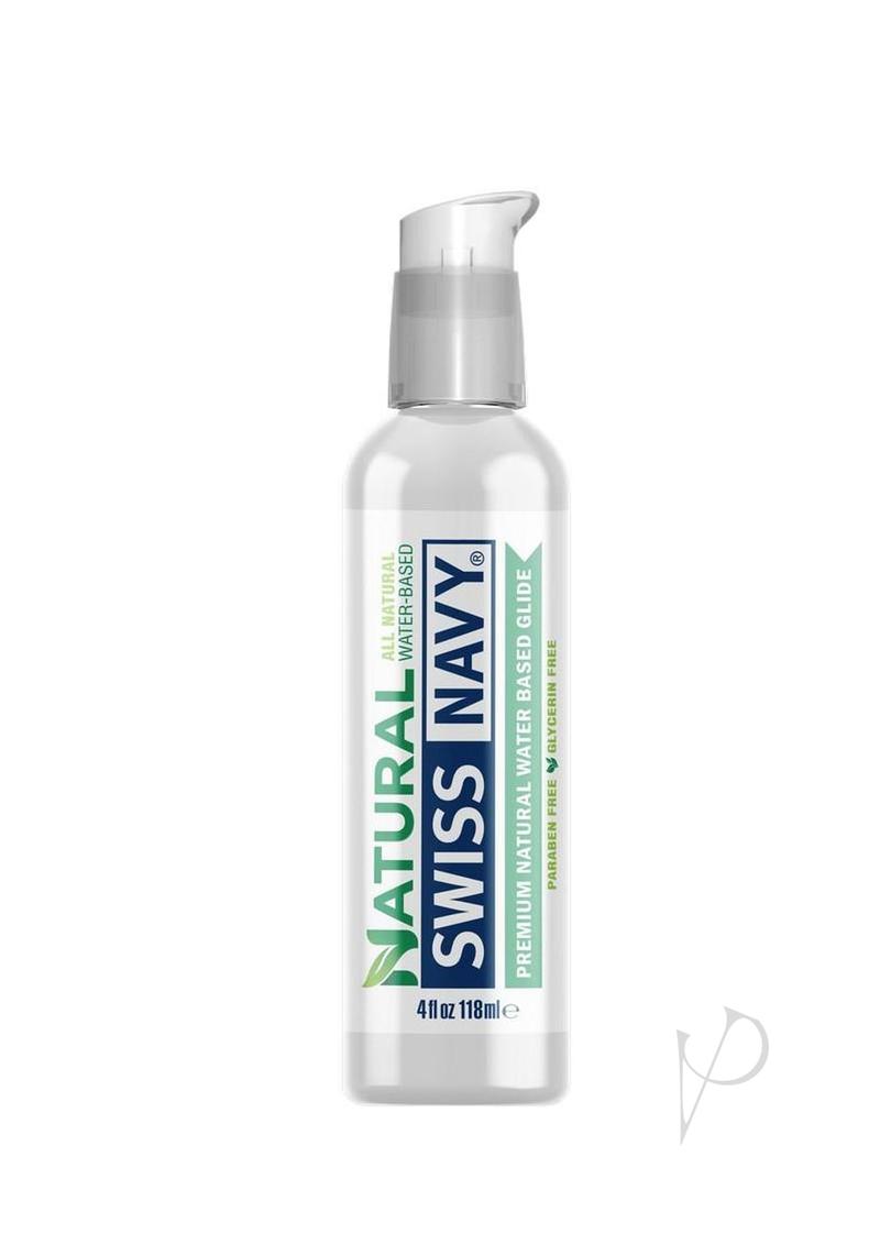 Swiss Navy Natural Water Based Lubricant 4oz