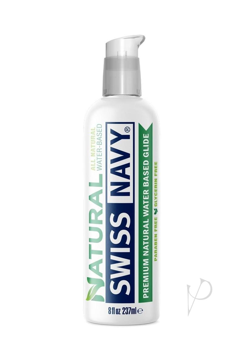 Swiss Navy Natural Water Based Lubricant 8oz