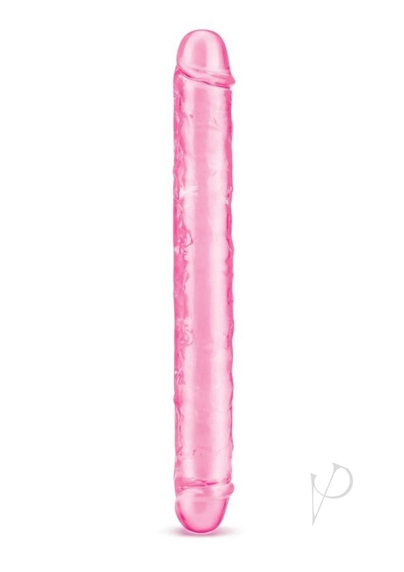 Me You Us Ultracock Jelly Double Ender 12in - Pink