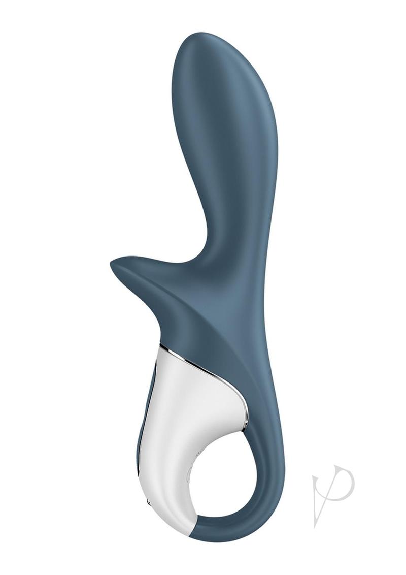 Satisfyer Air Pump Booty 2 Rechargeable Silicone Anal Probe - Gray