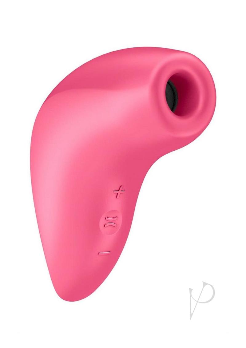 Satisfyer Deep Pulse Rechargeable Silicone Clitoral Vibrator - Pink