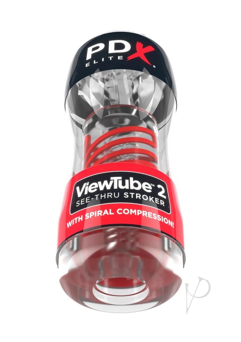 PDX Elite ViewTube 2 Stroker - Clear/Red