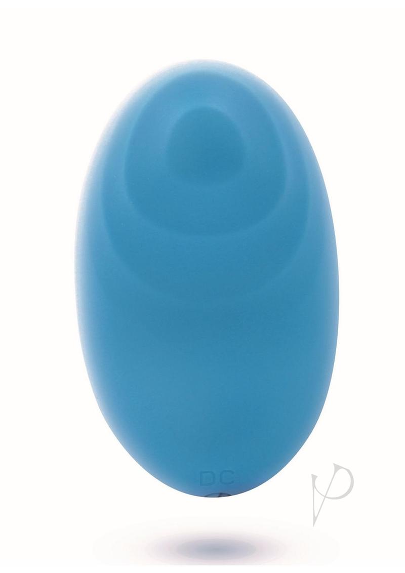Skins Touch The Pebble Rechargeable Silicone Massager - Blue