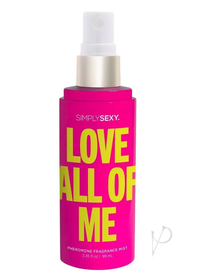 Simply Sexy Pheromone Body Mist Love All of Me 3.35oz