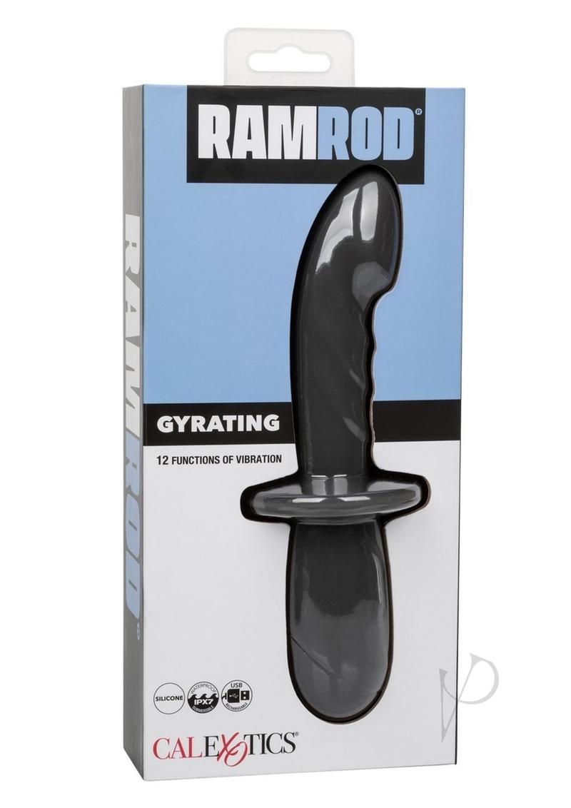 Ramrod Gyrating Rechargeable Silicone Anal Probe - Gray