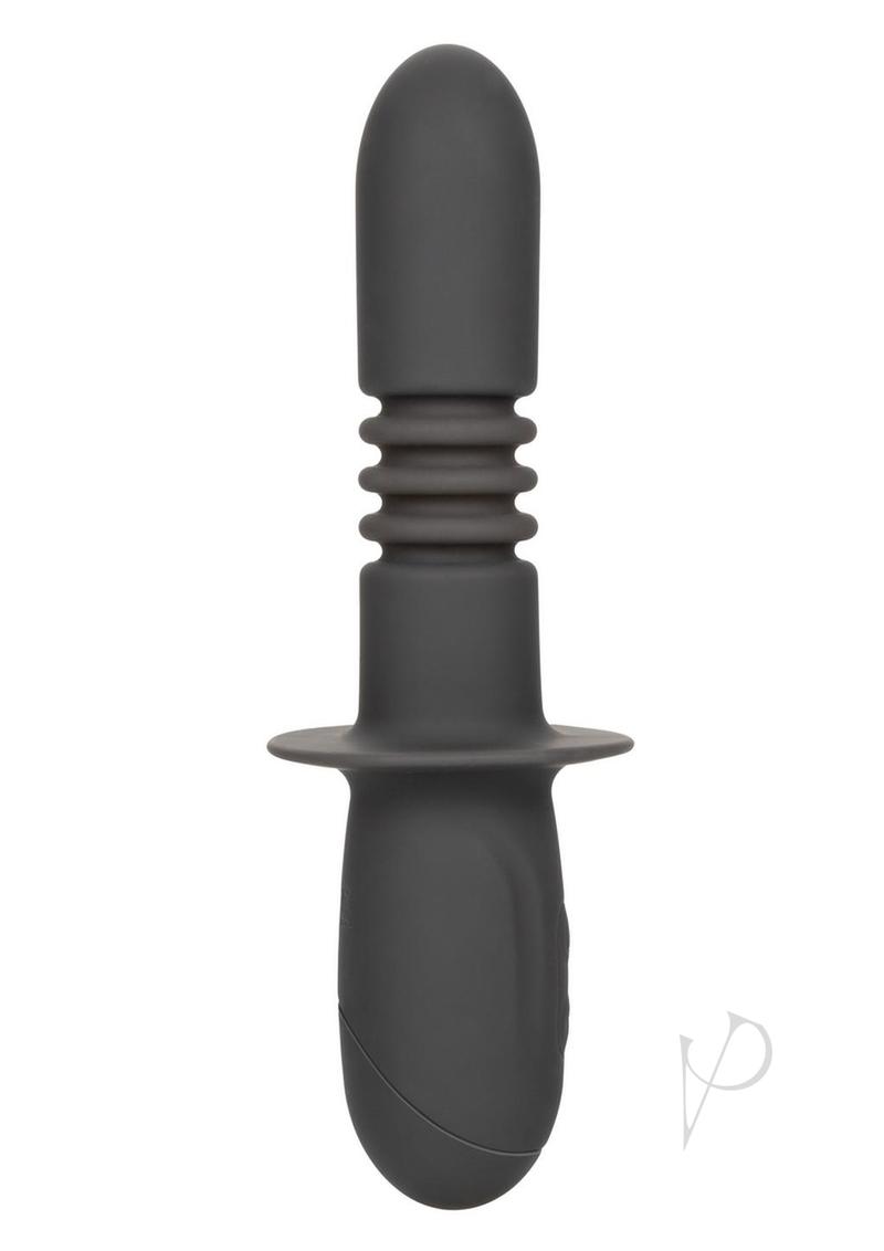 Ramrod Thrusting Rechargeable Silicone Anal Probe - Gray