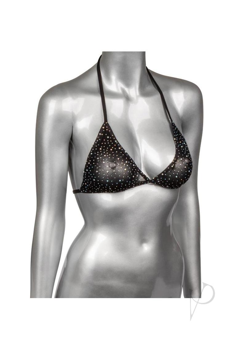 Radiance Triangle Bikini Top - OS - Black
