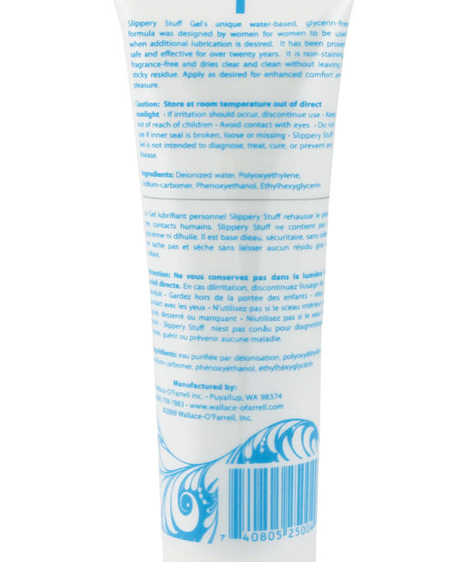 Slippery Stuff Water Based Gel Lubricant 4 Ounce Tube