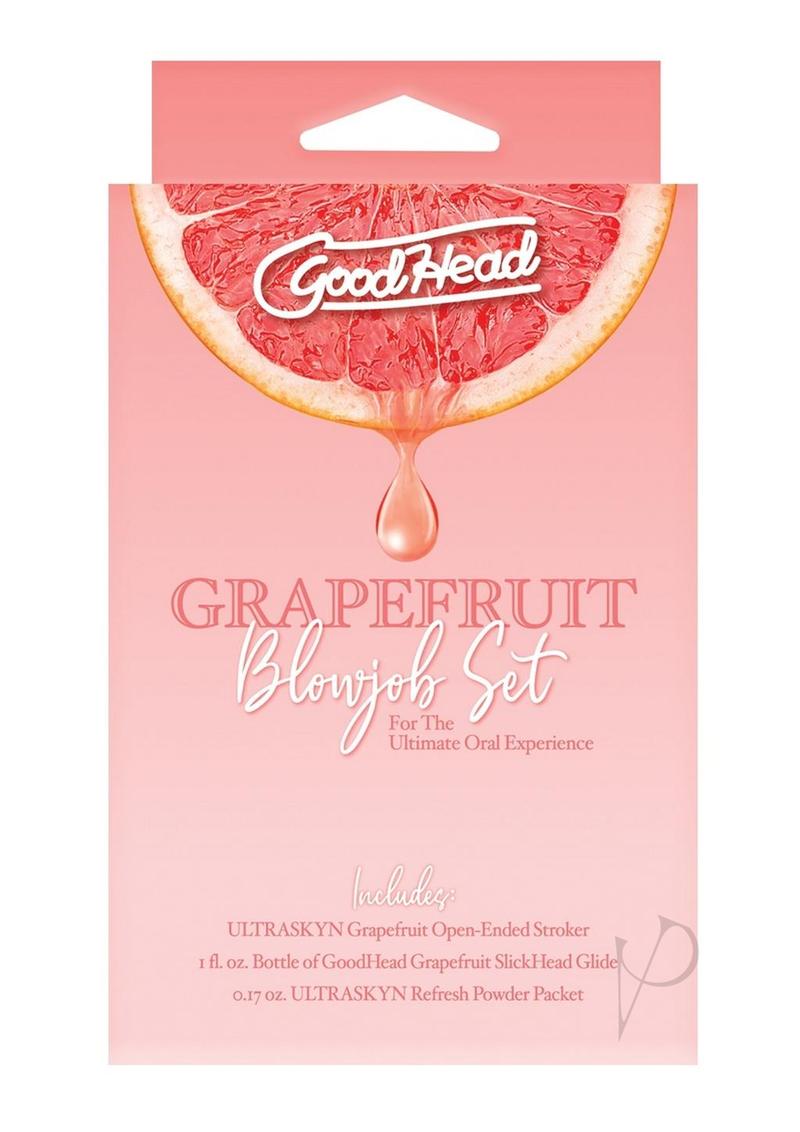 GoodHead Blowjob Set - Grapefruit